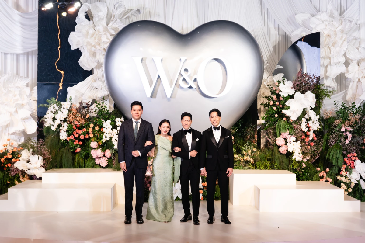 นายกฯ อุ๊งอิ๊ง ร่วมยินดี วู้ดดี้ - โอ๊ต จัดใหญ่ควงคู่ฉลองมงคลสมรส
