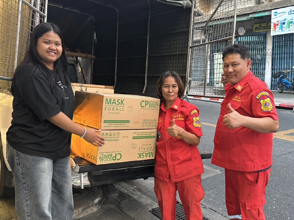 “ซีพี” ผนึกกลุ่มธุรกิจในเครือ เร่งส่งอาหาร-ทีมซีพีอาสา  ช่วยเหตุตึกถล่ม