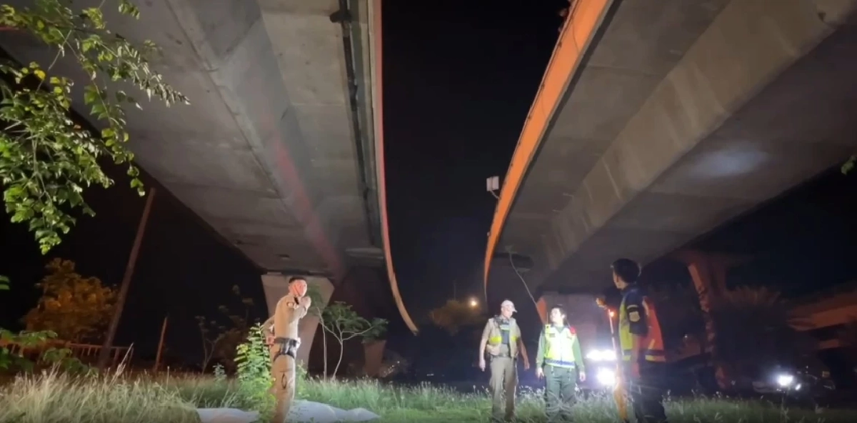 วันเกิดวันตายวันเดียวกัน! หนุ่มใหญ่ซิ่ง จยย. หลุดโค้งตกสะพานดับ