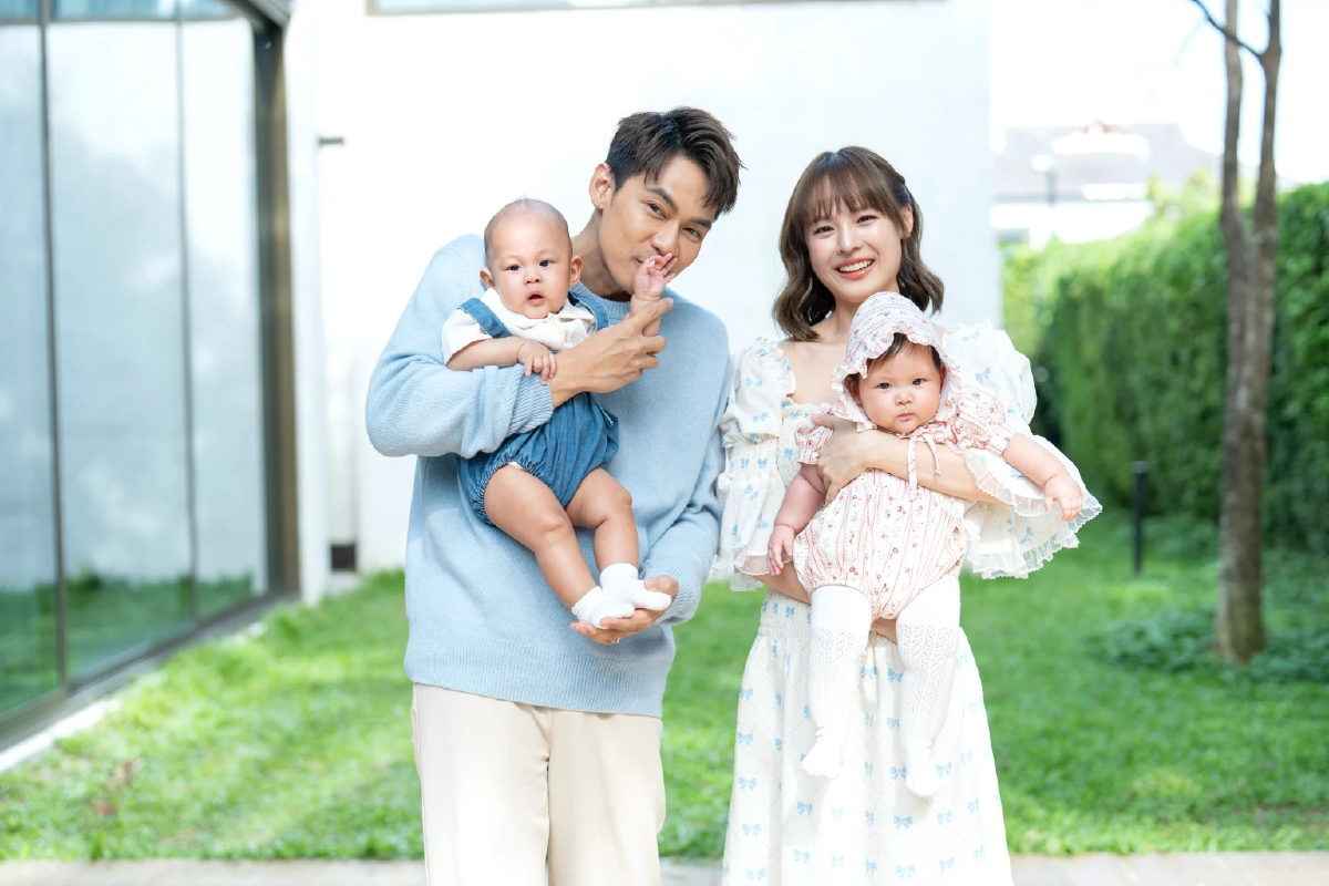 \"แดน - แพทตี้\" อัปเดตลูกแฝด เก็บสเต็มเซลล์ เป็นหลักประกันสุขภาพ