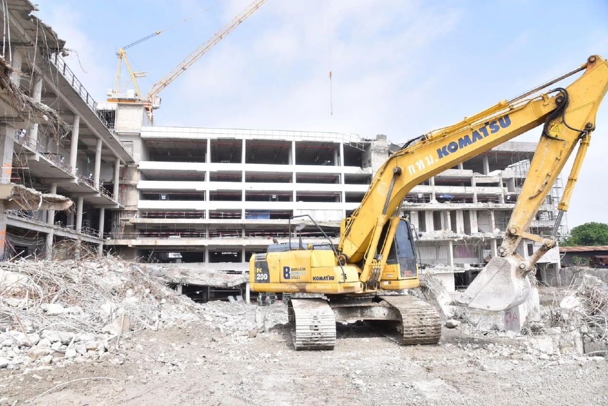 พลิกซากอาคารถล่ม ไม่พบผู้ติดค้างเพิ่ม รอพิสูจน์ดีเอ็นเอ ยืนยัน 7 รายสูญหาย