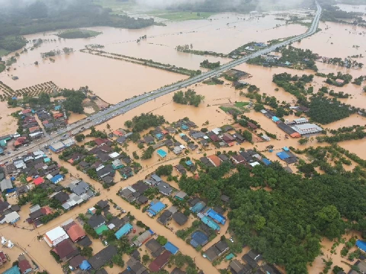 น้ำท่วมเชียงราย กระทบแล้ว 4,405 ครัวเรือน นาข้าว เสียหาย 500 ไร่
