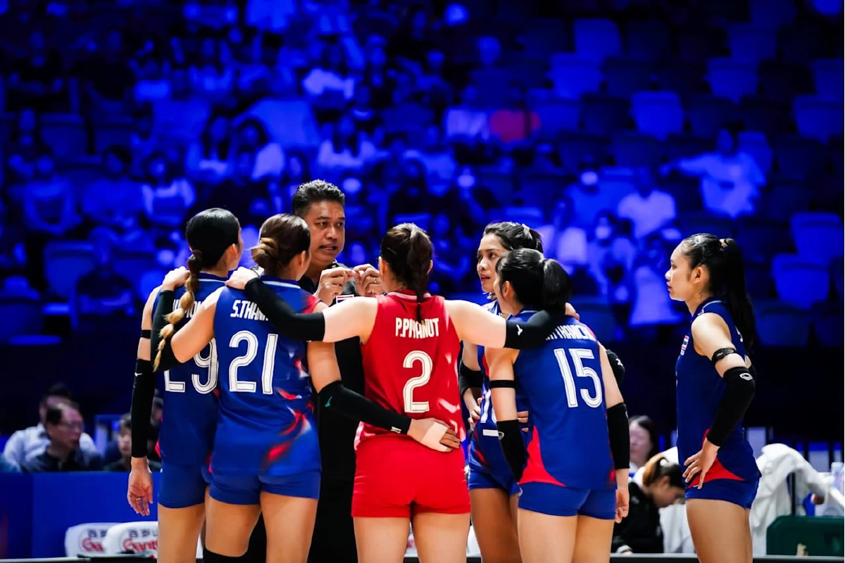 ขอบคุณภาพจาก : Thailand Volleyball Association สมาคมกีฬาวอลเลย์บอลแห่งประเทศไทย 