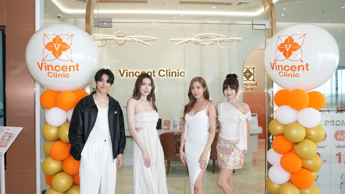 Vincent Clinic เปิด 5 สาขาใหม่!! รับตลาดความงามโต เตรียมพร้อมบุกตลาด Aesthetic Medicine เต็มรูปแบบ