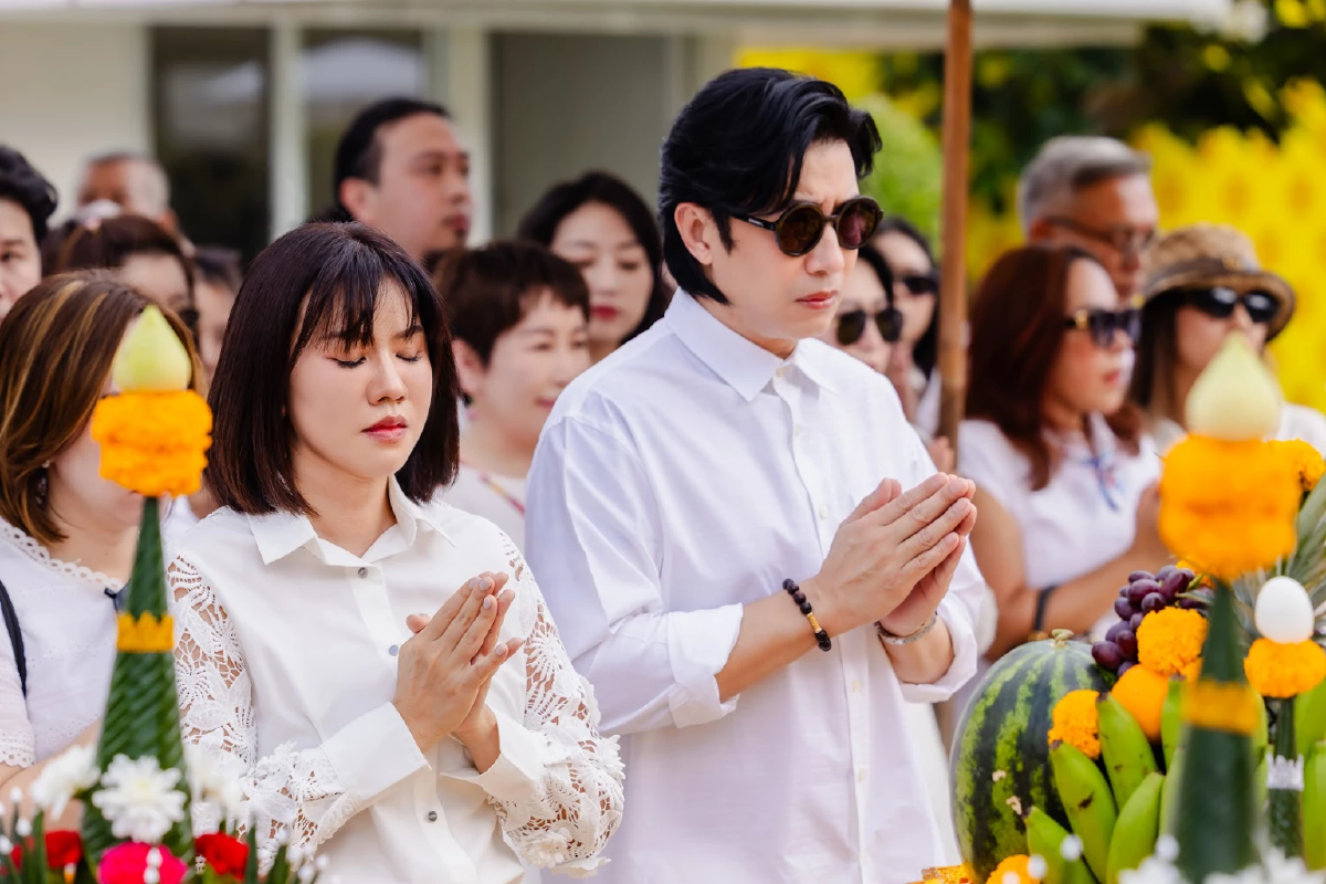 ส่องทริป วันเกิด \"หนุ่ม กรรชัย\" อายุ 56 ปี ทำบุญใหญ่ เอาฤกษ์เอาชัย
