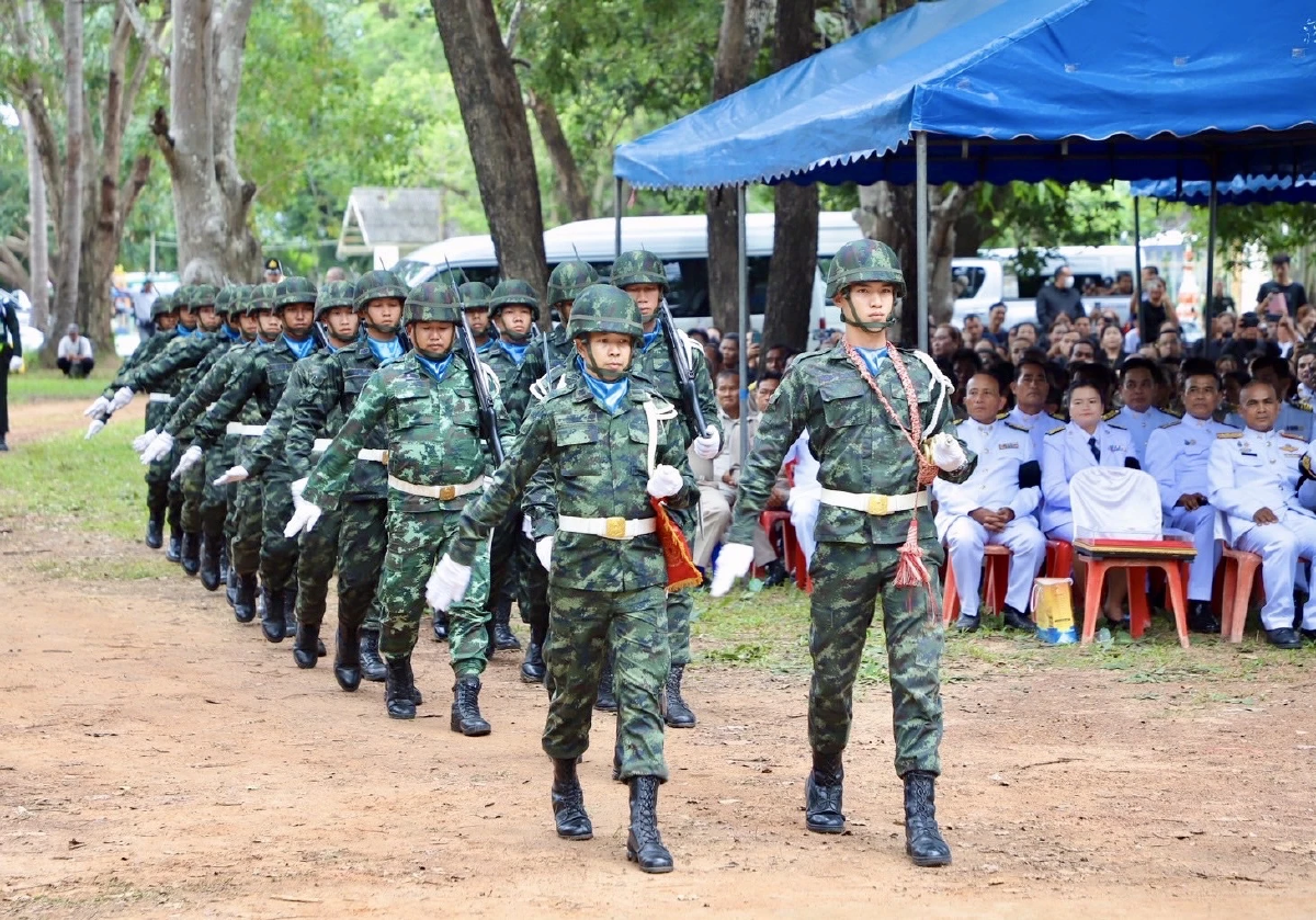 พระราชทานเพลิงศพ ทหารหาญ 4 นาย ปูนบำเหน็จ ขอพระราชยศทหารเลื่อนขั้น