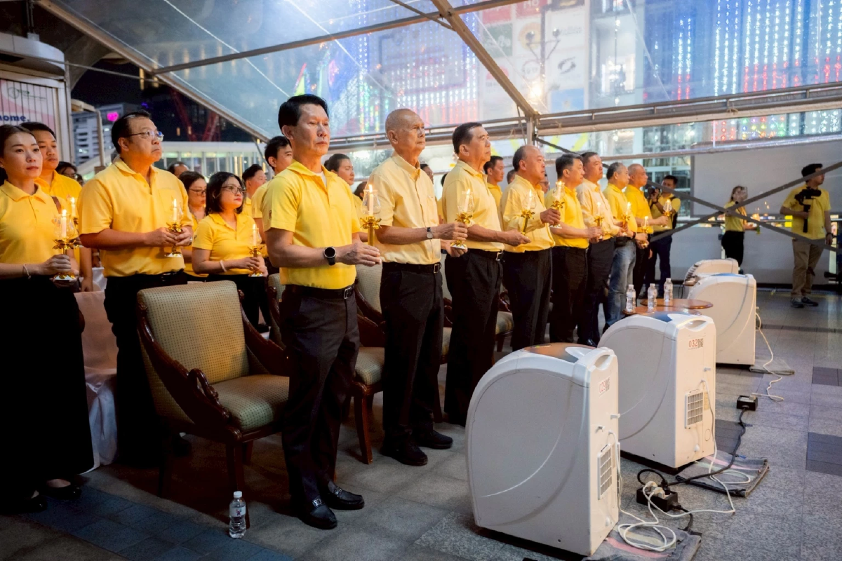 กลุ่มบริษัทบีทีเอส จัดพิธีลงนามถวายพระพร-จุดเทียนถวายพระพรชัยมงคลพระบาทสมเด็จพระเจ้าอยู่หัว