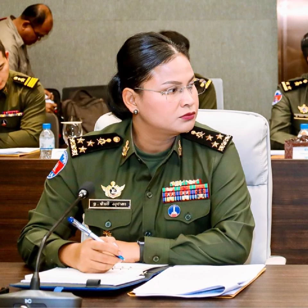 เปิดประวัติพลโท \"มาลี โสเจียตา\" โฆษกหญิงกระทรวงกลาโหมกัมพูชา