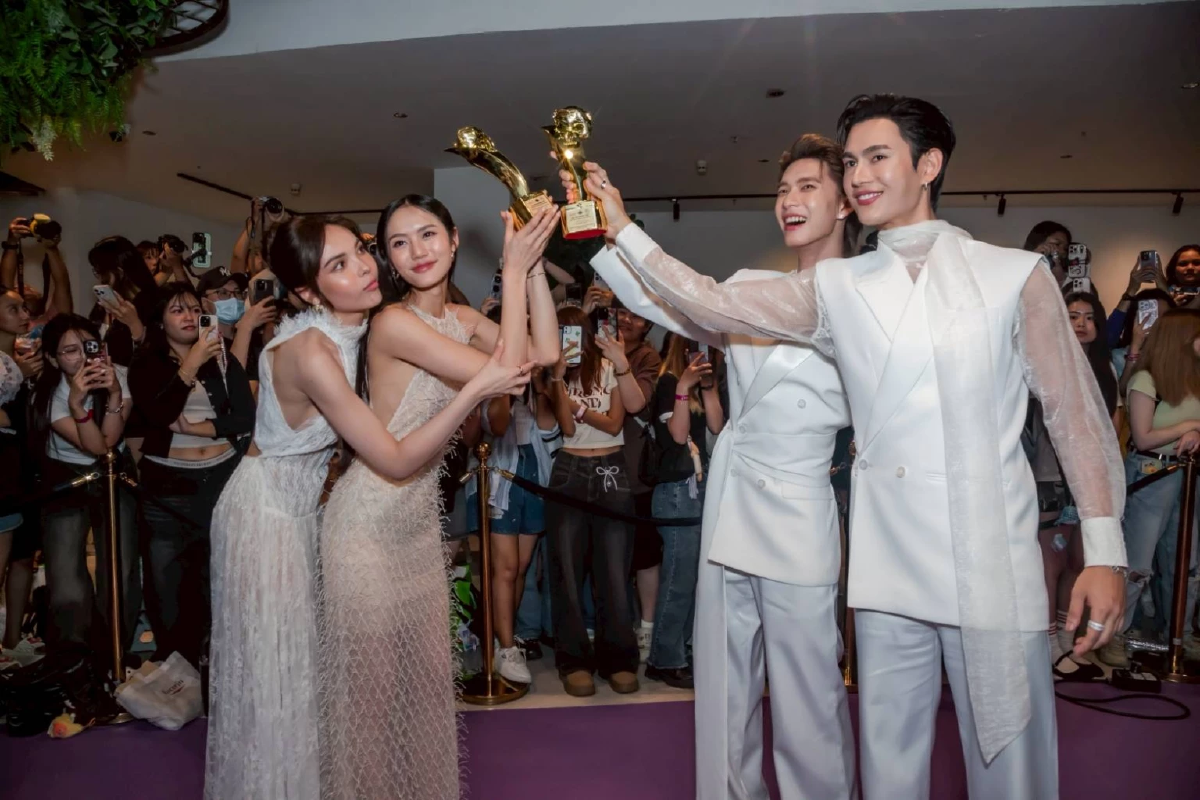 \"แบมแบม - เป๊ก ผลิตโชค\" คว้ายอดเยี่ยมแห่งปี Asia Top Awards 2025