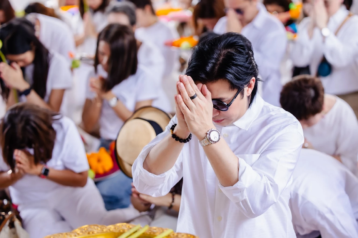 ส่องทริป วันเกิด \"หนุ่ม กรรชัย\" อายุ 56 ปี ทำบุญใหญ่ เอาฤกษ์เอาชัย