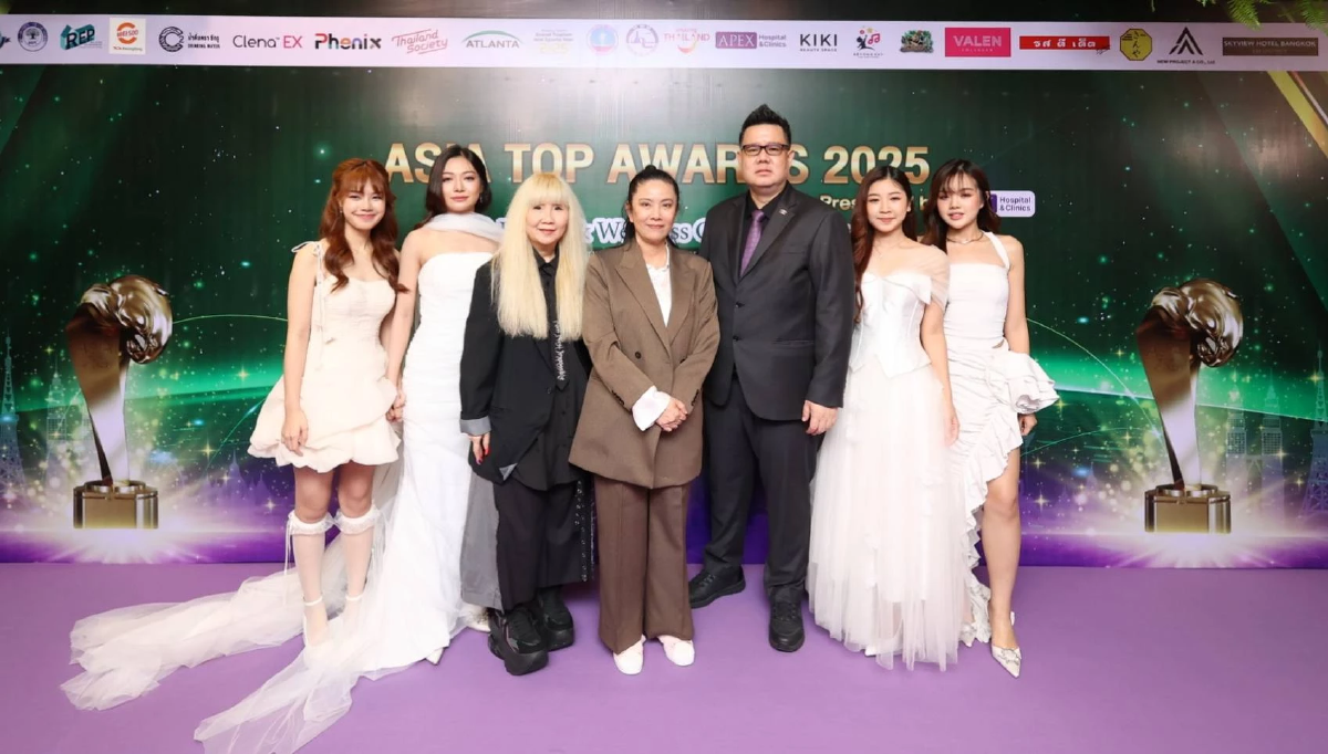 \"แบมแบม - เป๊ก ผลิตโชค\" คว้ายอดเยี่ยมแห่งปี Asia Top Awards 2025