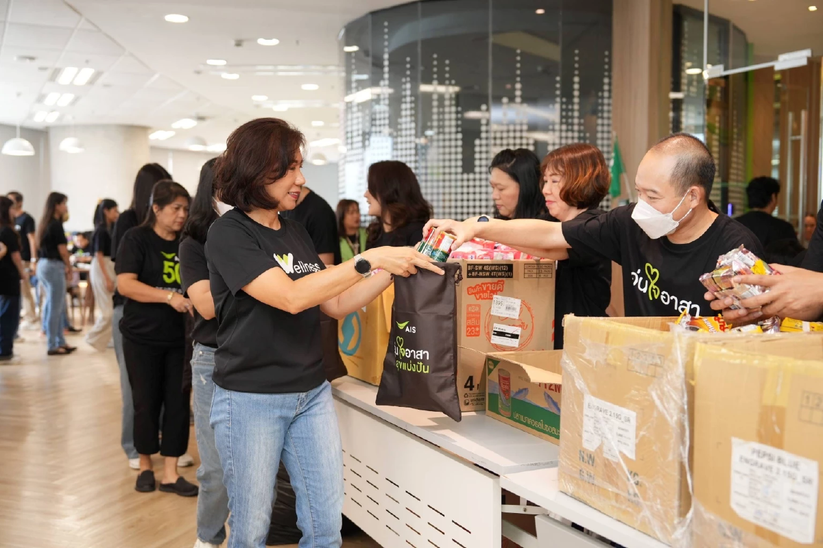 AIS ส่งถุงยังชีพ–เสริมระบบสื่อสาร ในสถานการณ์ชายแดนไทย–กัมพูชา  พร้อมดูแลลูกค้าเต็มกำลัง