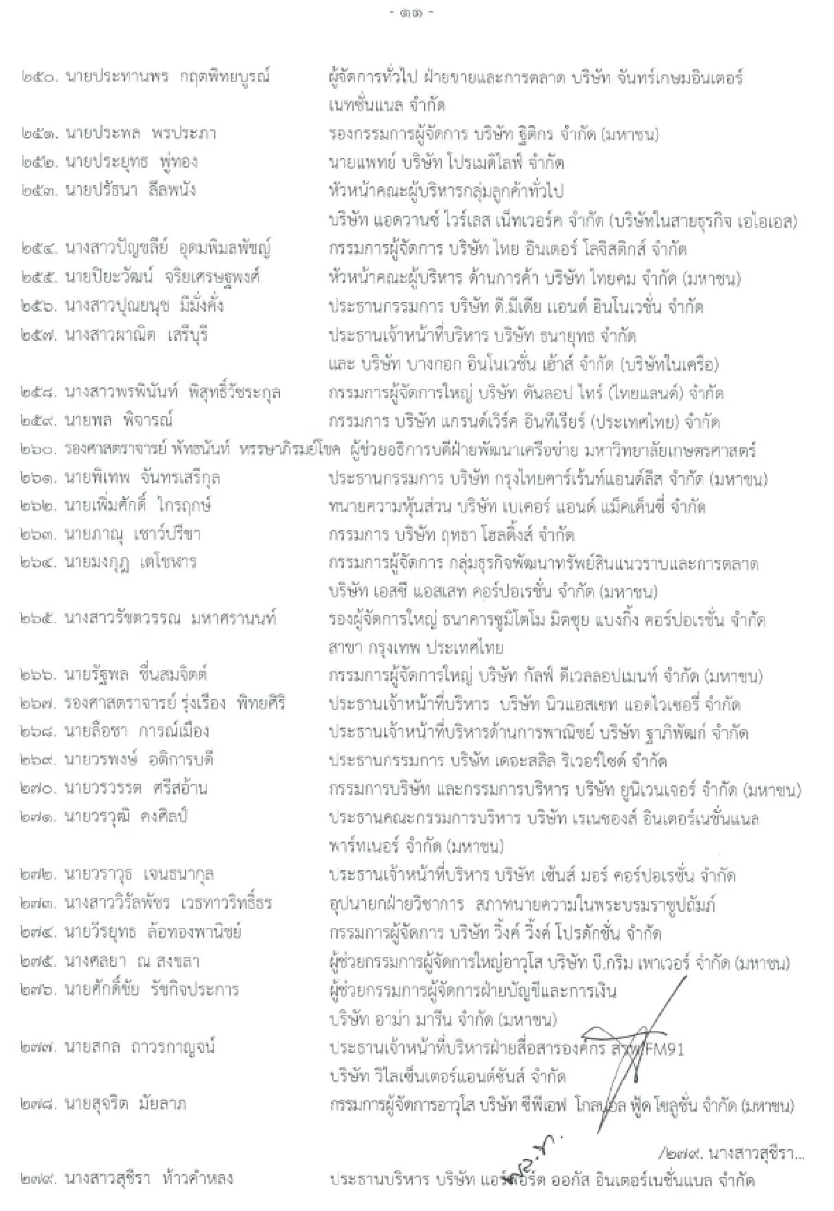 เปิดรายชื่อ วปอ. รุ่น 68 คนดังตบเท้าเข้าศึกษาเพียบ ไร้ชื่อทหารกัมพูชา