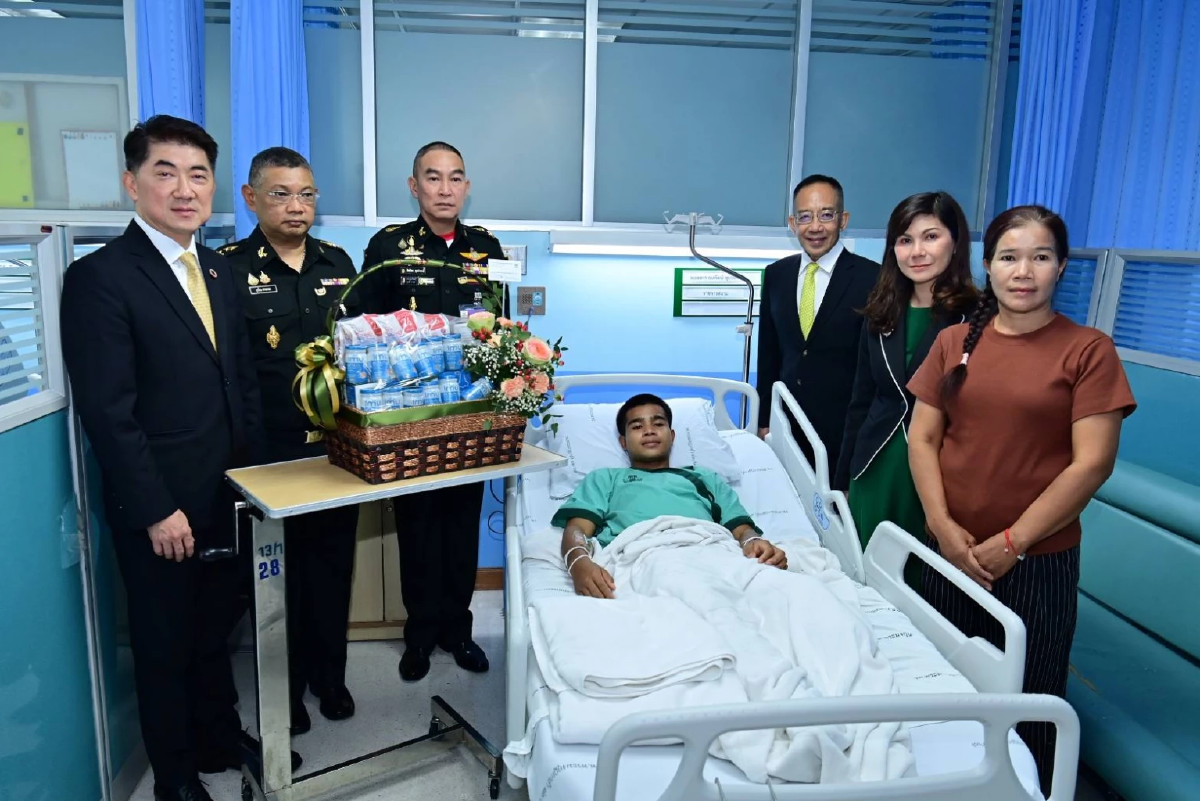 เคียงข้างทุกวิกฤต! ‘CPF ส่งต่อพลังแห่งการให้\' ฟื้นฟูโรงพยาบาลพระมงกุฎเกล้า – ส่งกำลังใจให้ทหารกล้า