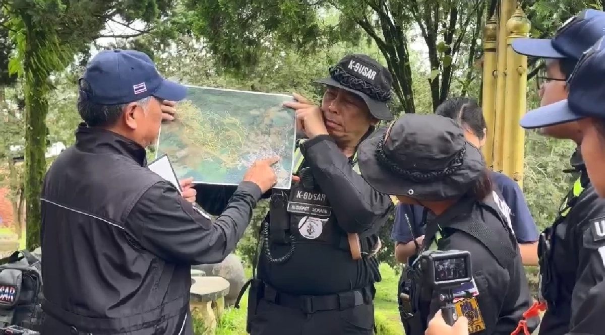 K9 USAR ร่วมภารกิจ ค้นหาผู้สูญหาย เหตุน้ำท่วม ดินโคลนถล่ม จ.เชียงใหม่