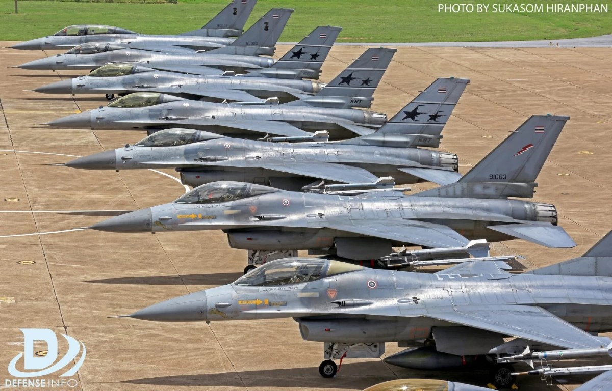 ทอ. โชว์แสนยานุภาพเครื่องบินรบ ลั่น! ไทยนี้รักสงบ F-16 จบให้!
