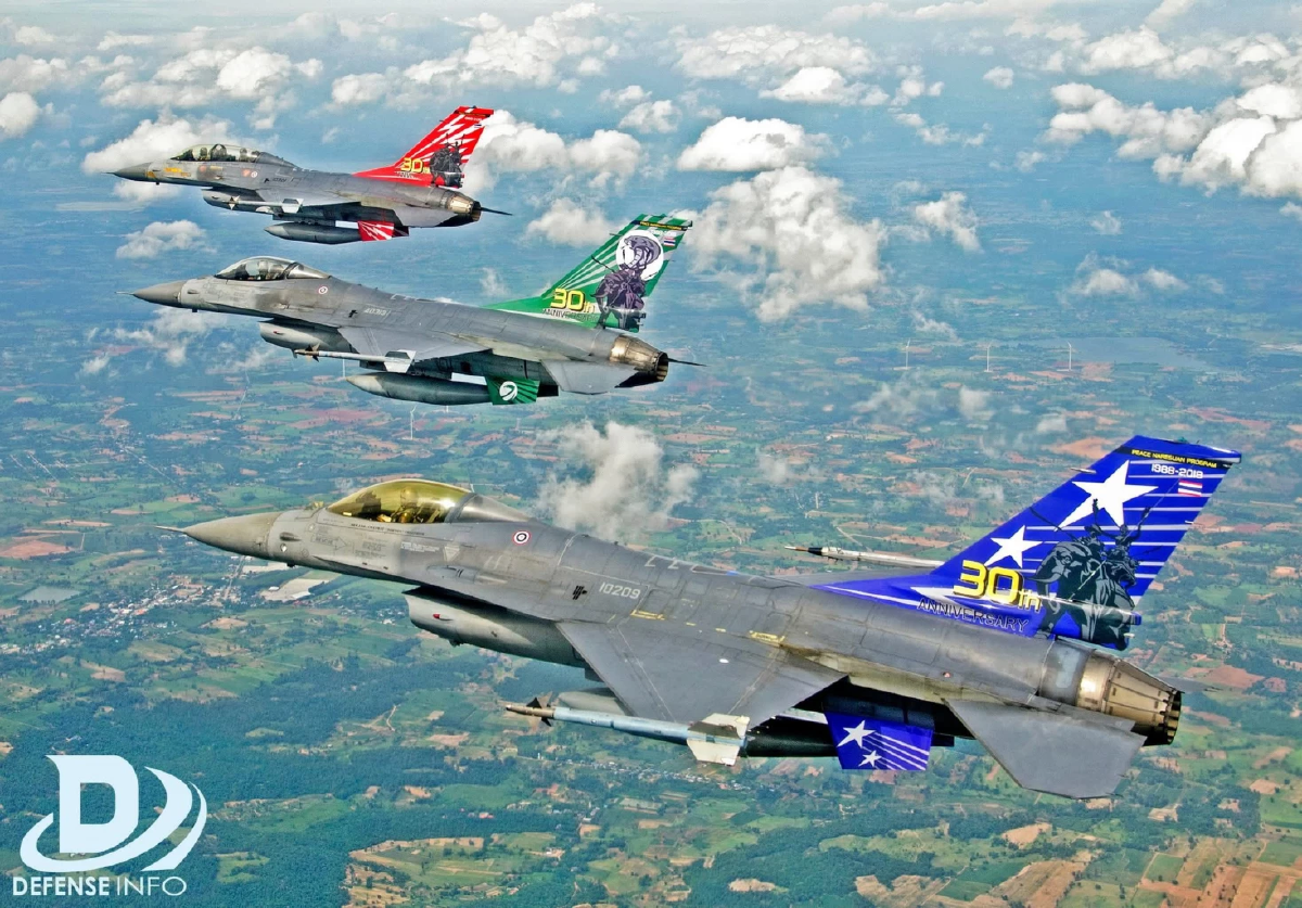 ทอ. โชว์แสนยานุภาพเครื่องบินรบ ลั่น! ไทยนี้รักสงบ F-16 จบให้!