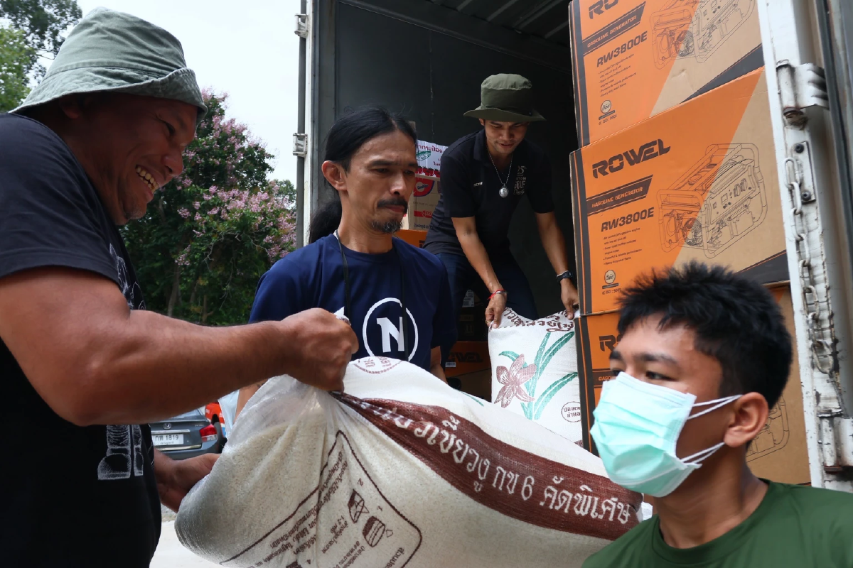 ไทยพาร์เซิล (TPL) ร่วมภารกิจ “เนชั่นปันน้ำใจ” ส่งความช่วยเหลือสู่ชายแดนอีสานใต้