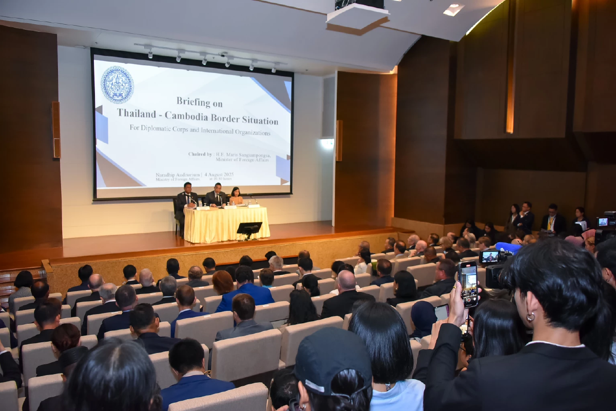 เชิญทูต 73 ประเทศฟังบรรยายสรุปเหตุไทย-กัมพูชา ย้ำไทยไม่ได้เริ่ม