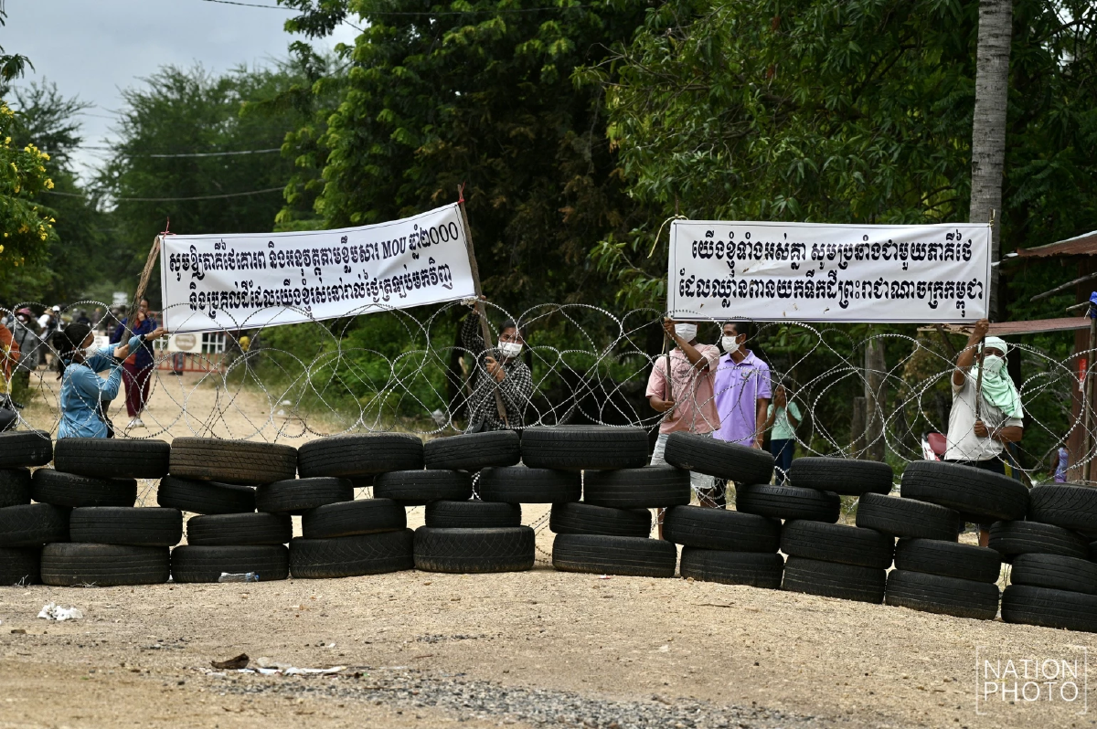 เสนาธิการกองทัพไทย ยืนยันชาวกัมพูชาปลูกบ้าน 18 หลังรุกล้ำดินแดนไทย