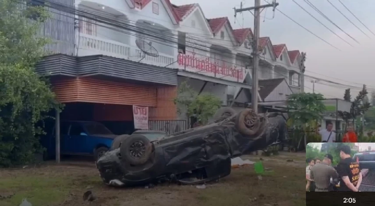 หนุ่มเมาแอ๋! ชนพระมรณภาพคาที่ สลดใจ! อีก 200 เมตรจะถึงวัดแล้ว