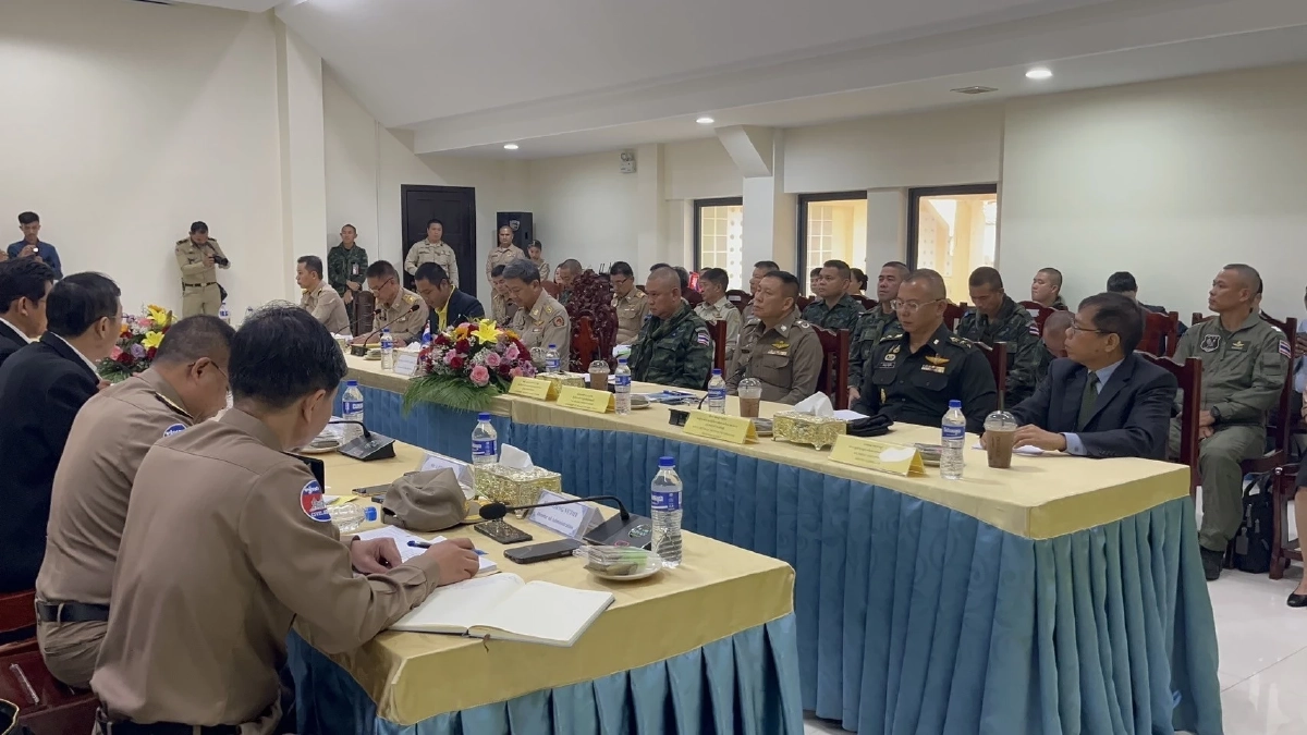 เปิด 8 ข้อเสนอ ผู้ว่าฯ สระแก้ว ประชุมร่วมผู้ว่าฯ จ.บันเตียเมียนเจย
