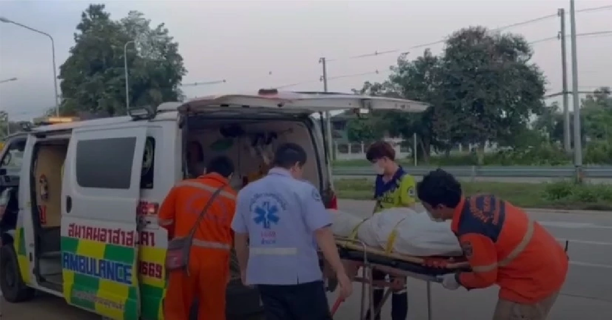 หนุ่มเมาแอ๋! ชนพระมรณภาพคาที่ สลดใจ! อีก 200 เมตรจะถึงวัดแล้ว