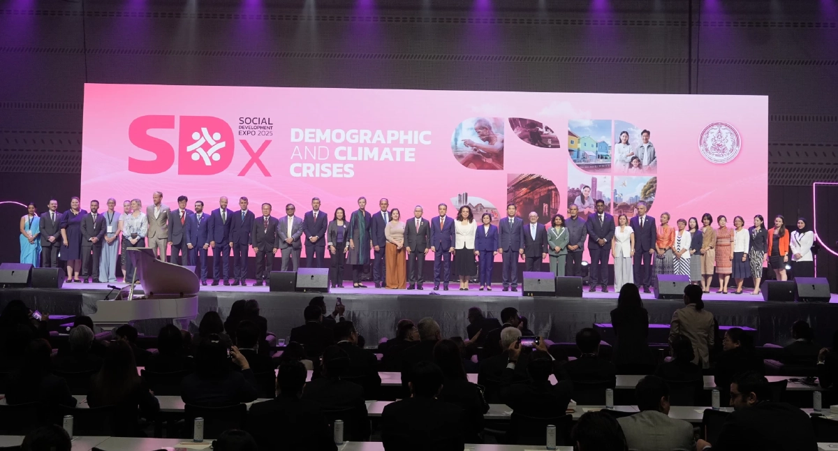 พม. เผย ความสำเร็จงาน SDx 2025 จุดประกายทุกภาคส่วนขับเคลื่อนสังคม-สวัสดิการ