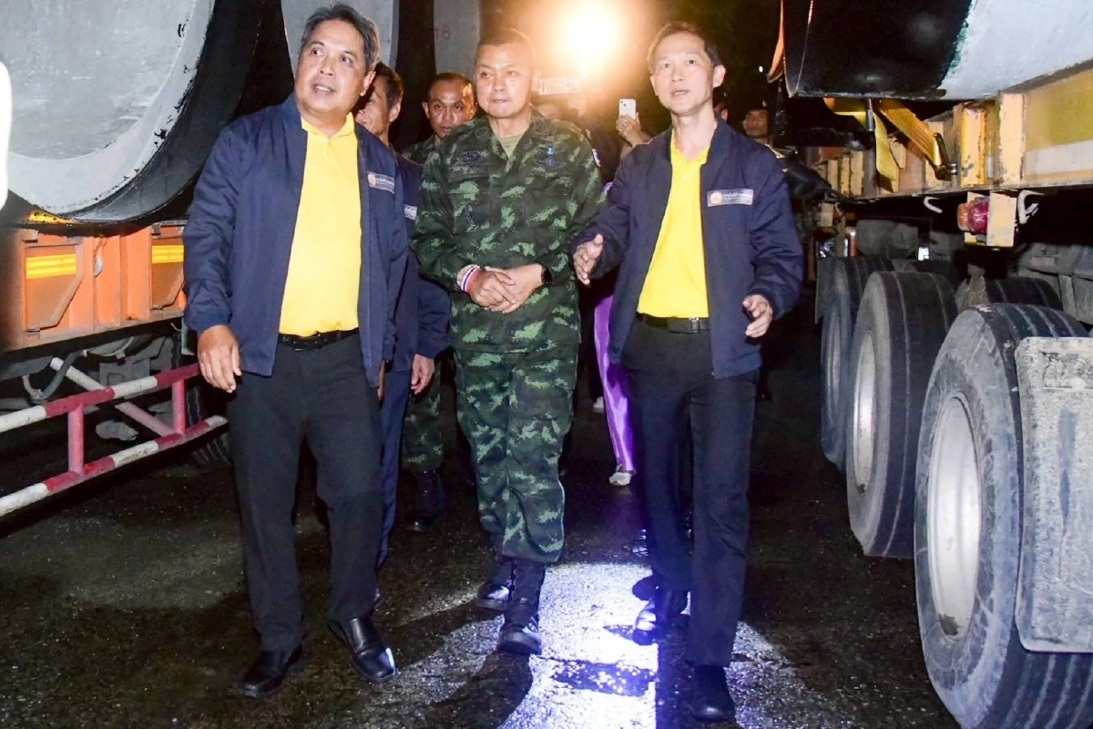 MEA ร่วมกับพันธมิตร ส่งมอบท่อคอนกรีตเสริมเหล็ก สนับสนุนกองทัพบกใช้จัดทำหลุมหลบภัยชายแดนไทย-กัมพูชา