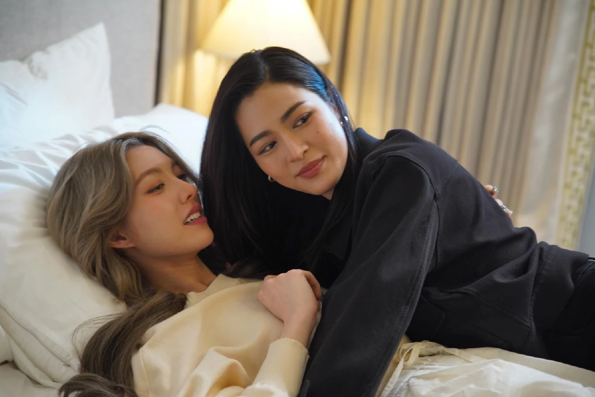 เขินตัวบิด “หลิง-ออม” เปิดโหมดคลั่งรักในซีรีส์ “เพียงเธอ Only You The Series”