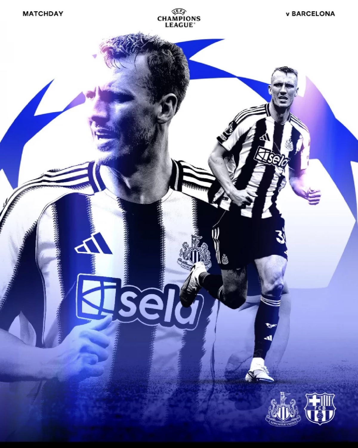 LIVE ถ่ายทอดสด UCL \"นิวคาสเซิ่ล พบ บาร์เซโลน่า\" ลิงค์ดูบอลสด 02.00 น.