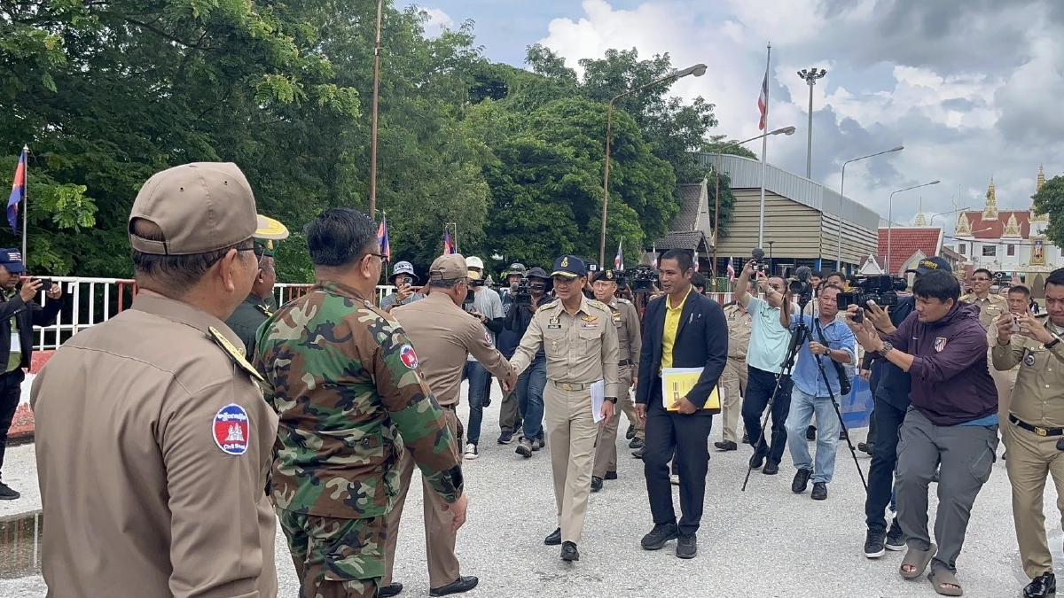 เปิด 8 ข้อเสนอ ผู้ว่าฯ สระแก้ว ประชุมร่วมผู้ว่าฯ จ.บันเตียเมียนเจย