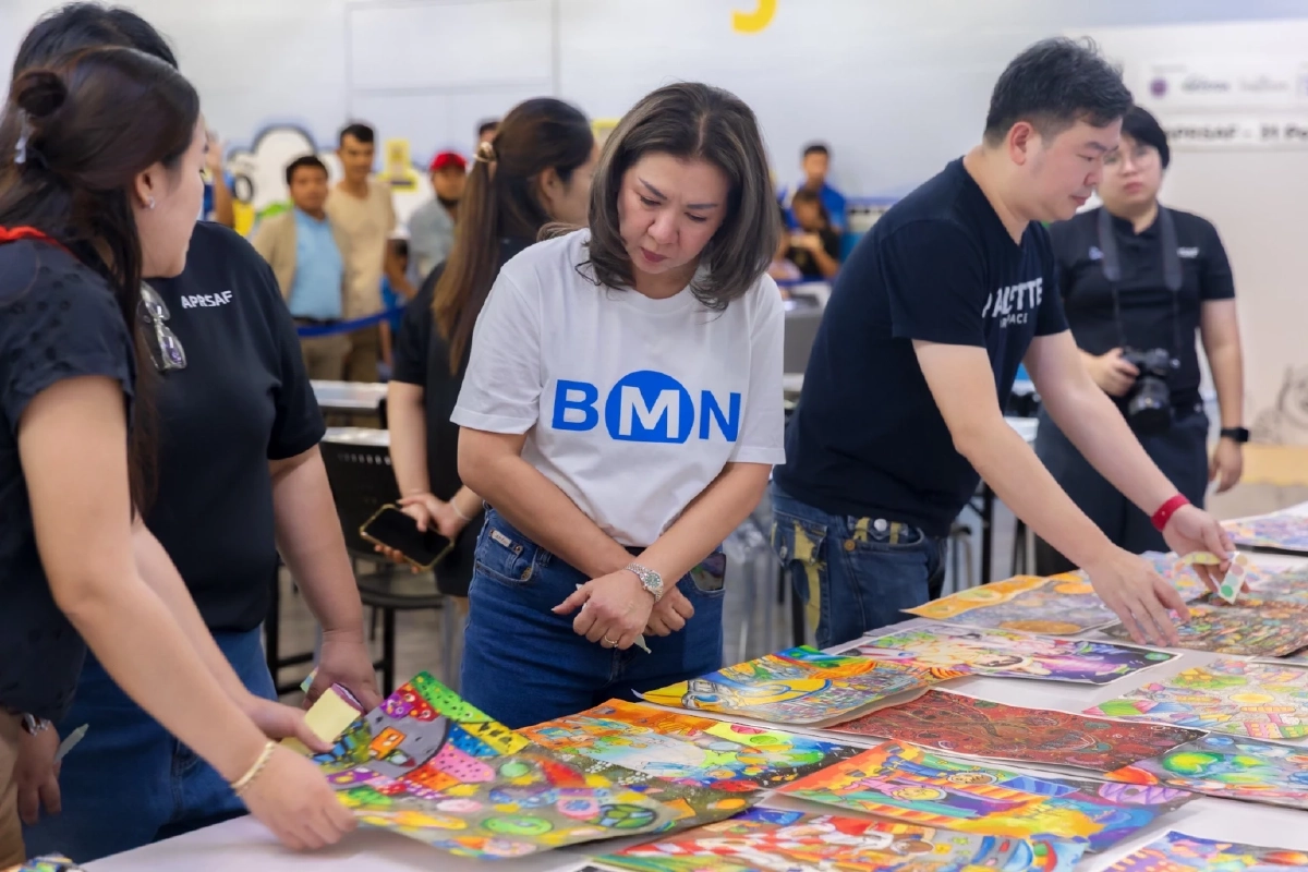 BMN เปิดพื้นที่ส่งเสริมจินตนาการเยาวชนไทย ณ สถานี MRT พหลโยธิน