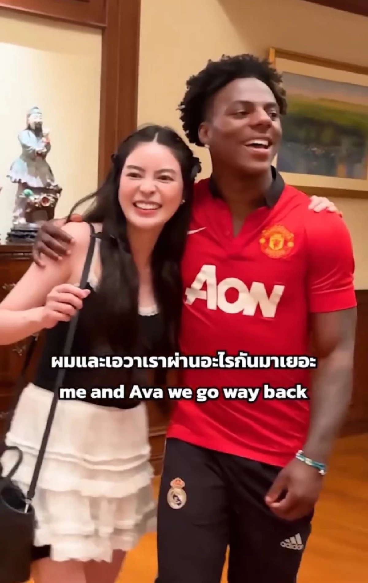 อวดโมเมนต์เพื่อน ‘IShowSpeed’ ยูทูบเบอร์ดังบุกคฤหาสน์หรู 13 ชั้น ‘เอวา ปวรวรรณ’