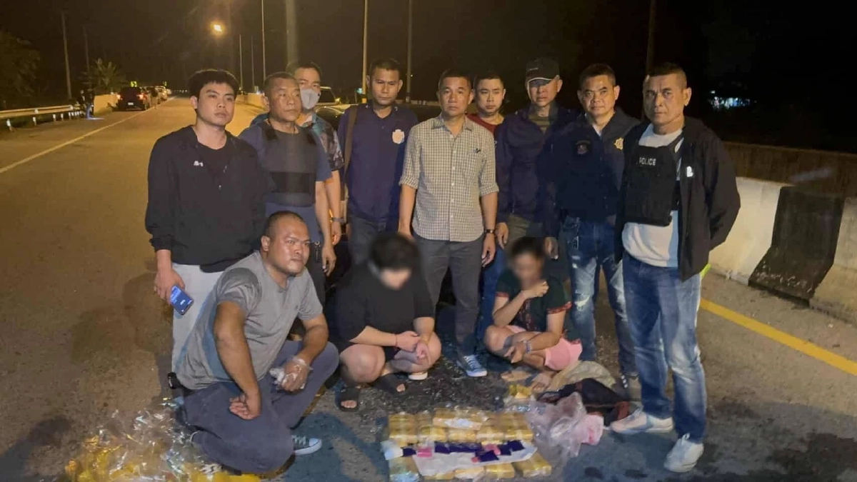 หมดอนาคต! สกัดจับ ครูศูนย์เด็กเล็ก-ลูกสาว รับจ้างขนยาบ้า