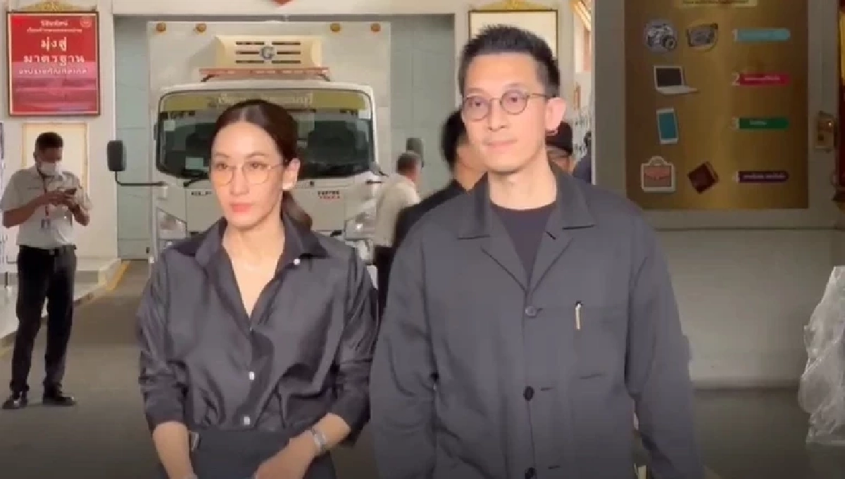 เยี่ยม \"ทักษิณ\" ล่าสุด \"ณัฐพงศ์\" ลูกเขย โต้คุยประเด็น \"หัวหน้าพรรคเพื่อไทย\" คนใหม่