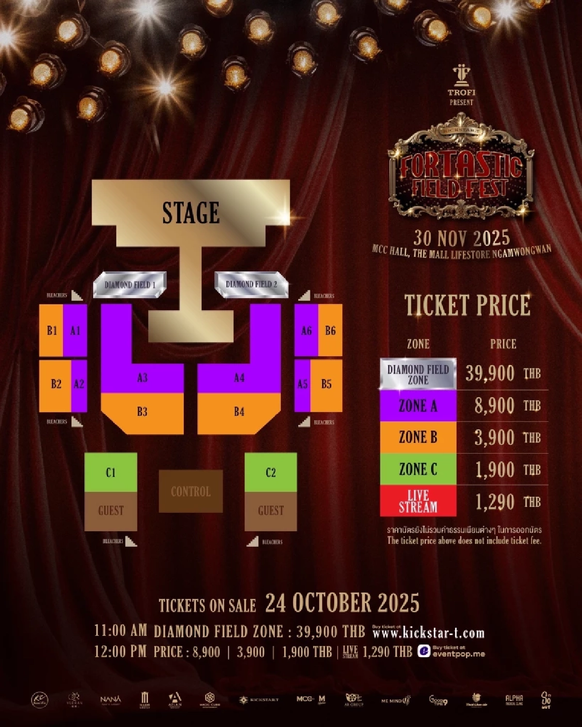 \'ฟอร์ด ฐิติพงศ์ หรือ FortFTS\' ระเบิดความม่วน! แฟนมีตวันเกิดธีมลูกทุ่งบรอดเวย์