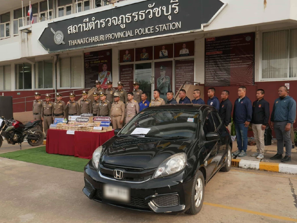 หมดอนาคต! สกัดจับ ครูศูนย์เด็กเล็ก-ลูกสาว รับจ้างขนยาบ้า