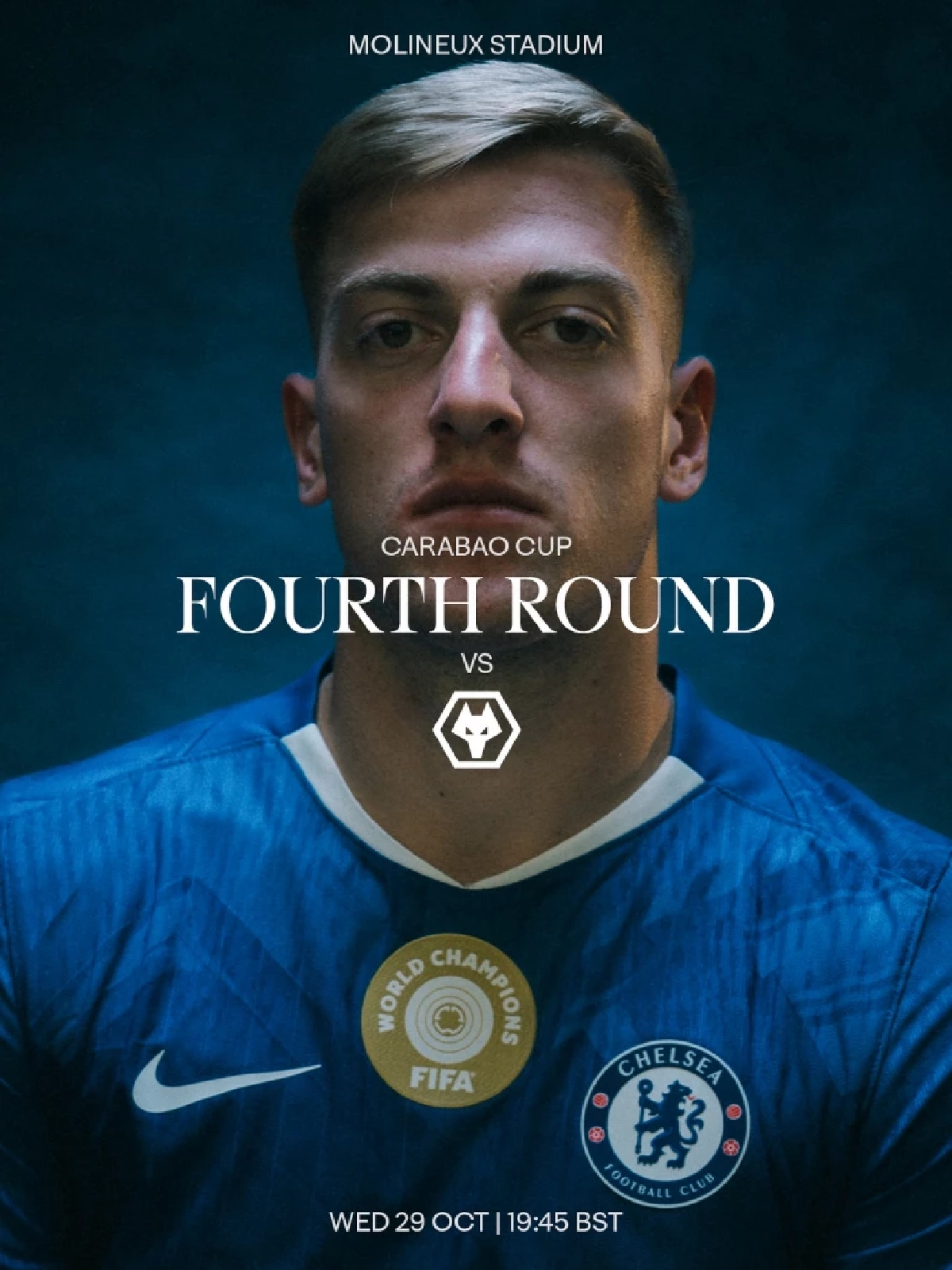 LIVE ดูบอลสด คาราบาว คัพ \"วูล์ฟแฮมป์ตัน พบ เชลซี\" เวลา 02.45 น.