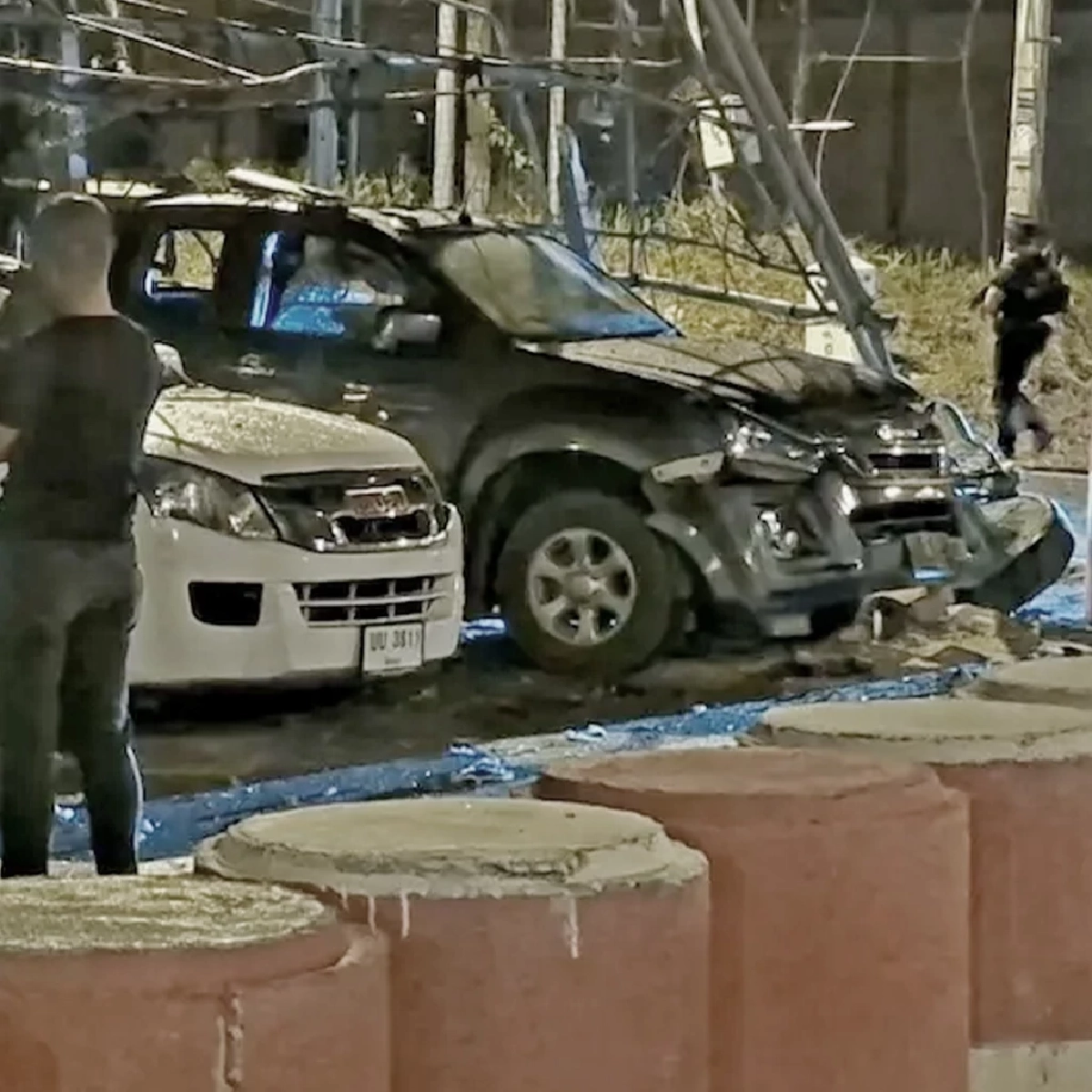 บิ้มใต้! คนร้ายลอบวางระเบิดข้างป้อมตำรวจ จ.ปัตตานี จนท. เจ็บ 1 นาย