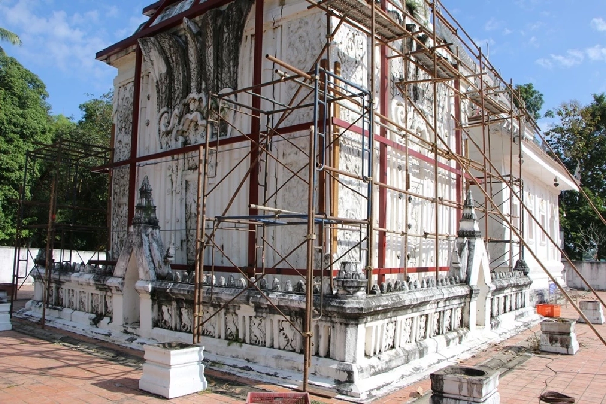 เปิดสาเหตุ \"พระธาตุโนนตาล\" โบราณสถานอายุ 121 ปี ล้มครืนทั้งองค์