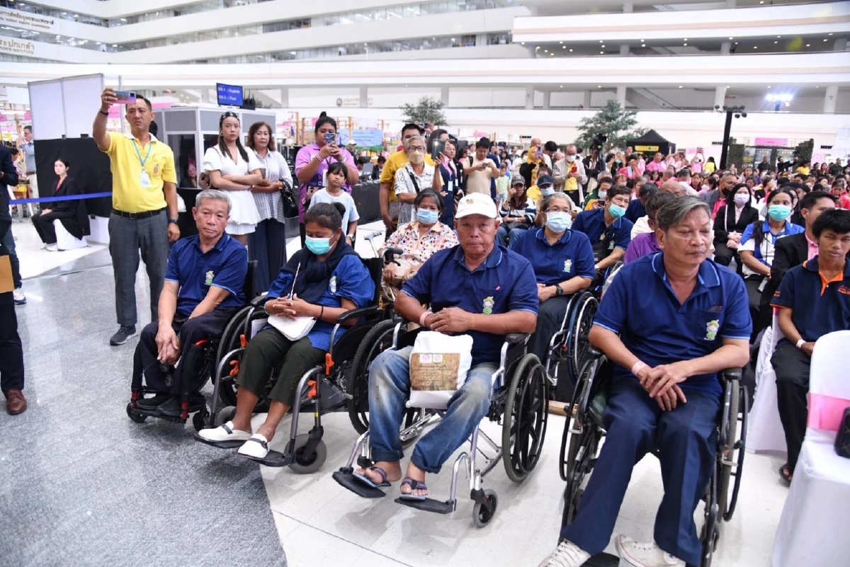 พม. จัดงาน Job and Market Fair เปิดตลาดสร้างงาน-อาชีพช่วยคนพิการ