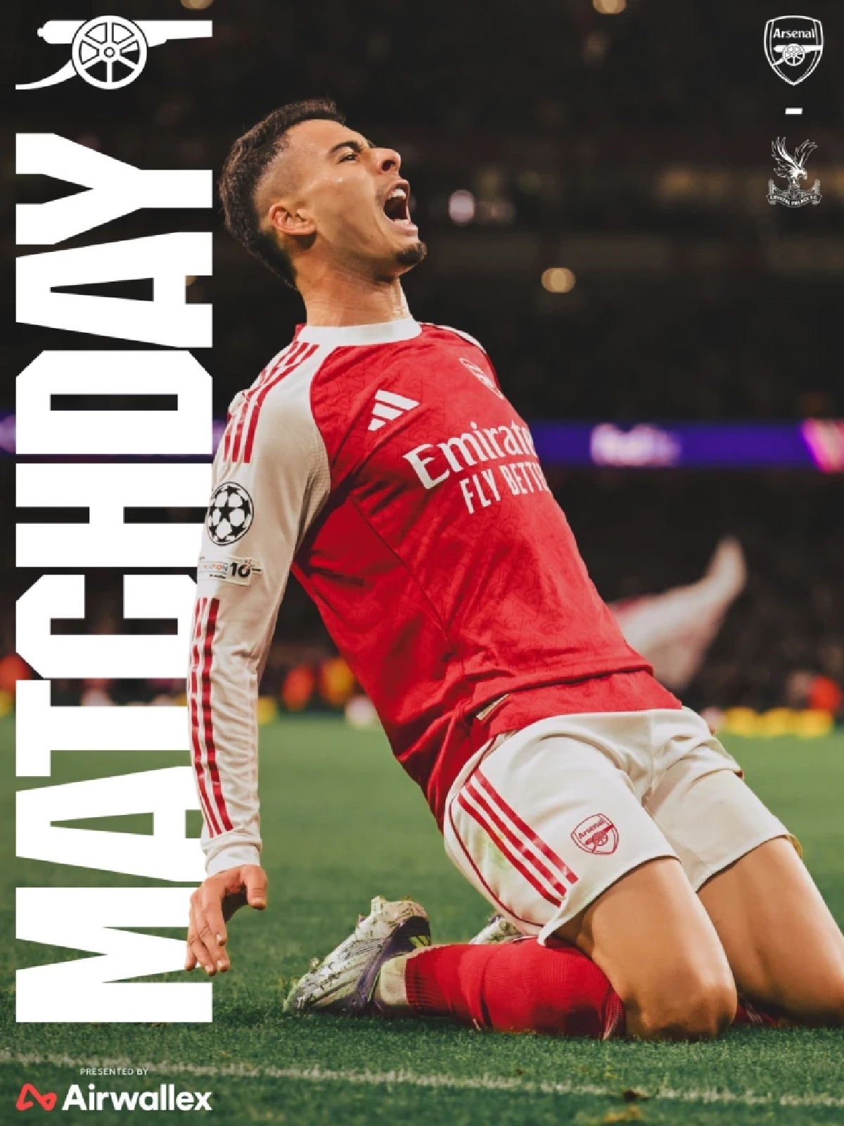 LIVE ดูบอลสด พรีเมียร์ลีก \"อาร์เซน่อล พบ คริสตัล พาเลซ\" เวลา 21.00 น.