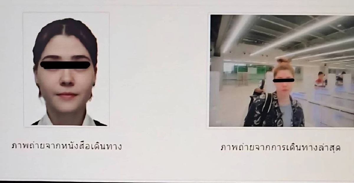 สตม. เปิดภาพสุดท้าย \"นางแบบเบลารุส\" บินออกจากไทย ไร้การบังคับ