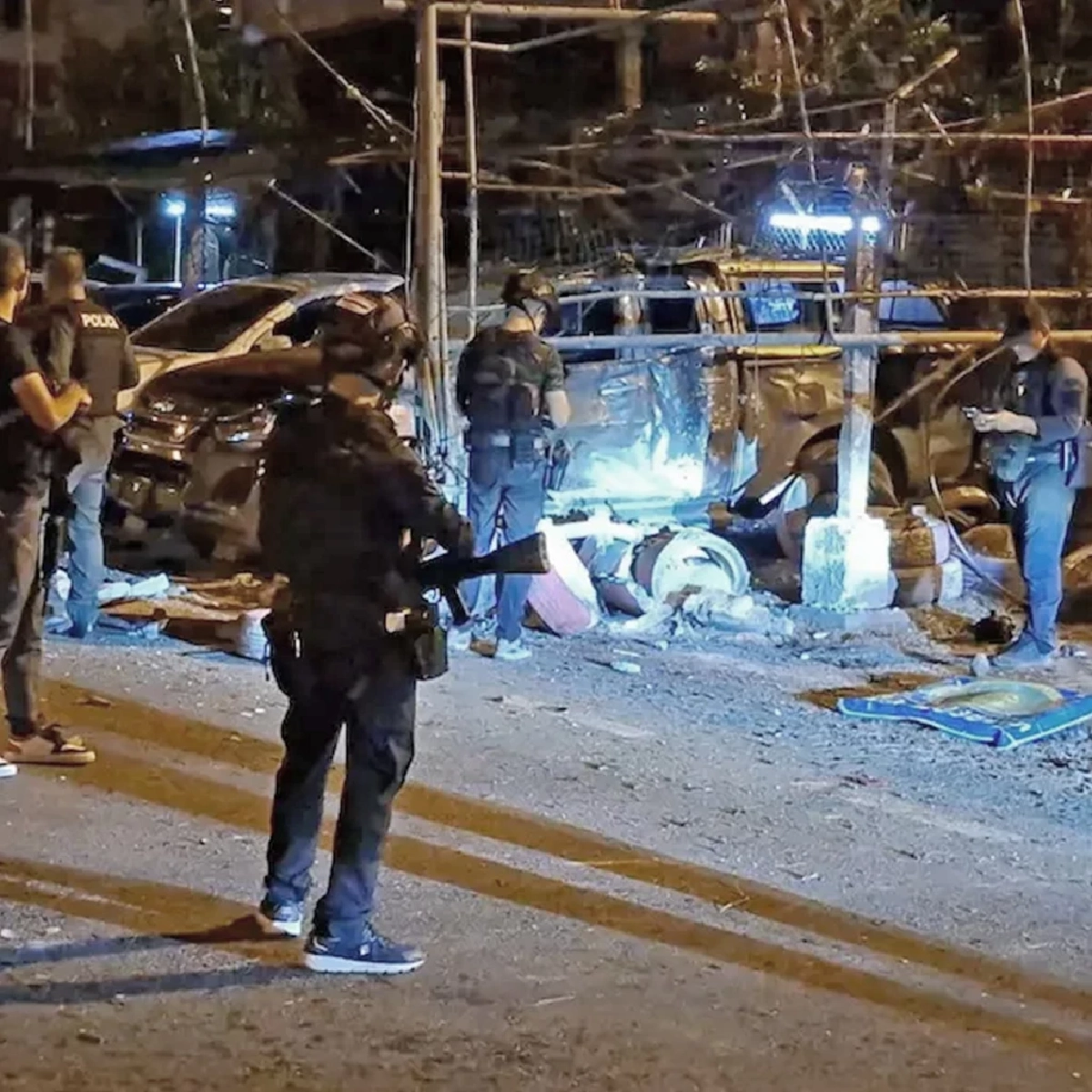 บิ้มใต้! คนร้ายลอบวางระเบิดข้างป้อมตำรวจ จ.ปัตตานี จนท. เจ็บ 1 นาย