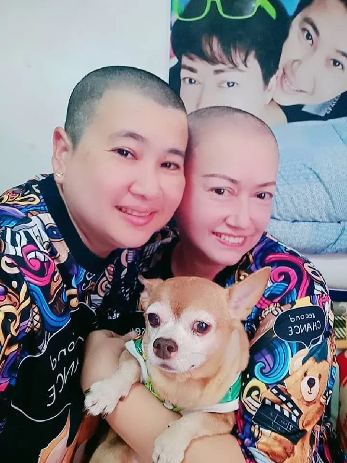 "แหม่ม อลิษา" โกนผมสู้มะเร็งปอดระยะ 3 ลามเข้า 4 แฟนเคียงข้างให้กำลังใจไม่ห่าง