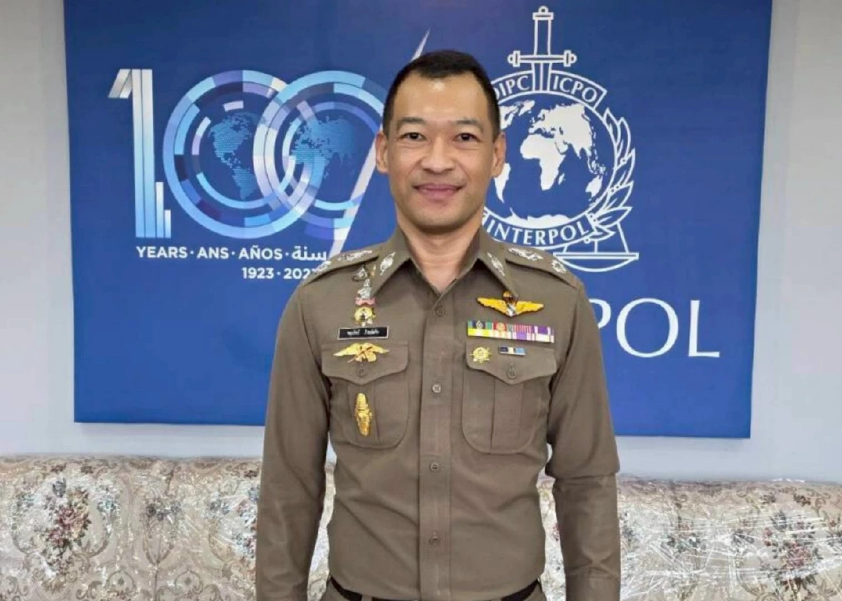 พล.ต.ต.จตุรภัทร์ ภิรมย์แก้ว ผู้บังคับการกองการต่างประเทศ