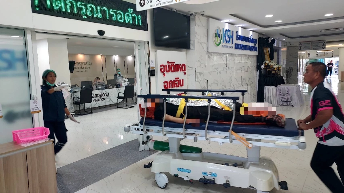 ชายชาวจีน เหยียบกับระเบิดระหว่างลักลอบข้ามแดนได้รับบาดเจ็บ