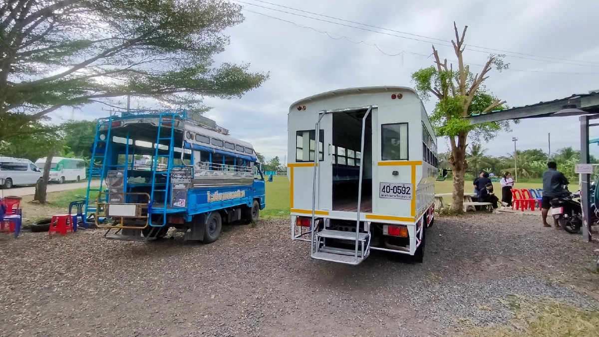 สติกเกอร์มาแล้ว \"รถขวัญใจเยาวชน\" หมอนทองวิทยา พร้อมสู่การเดินทางครั้งใหม่