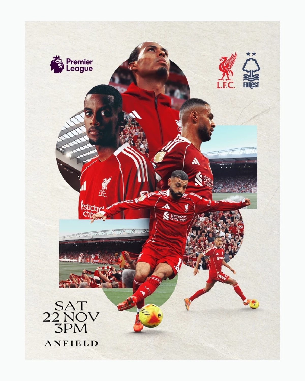 LIVE ลิงค์ดูบอลสด พรีเมียร์ลีก "ลิเวอร์พูล พบ ฟอเรสต์" เวลา 22.00 น.